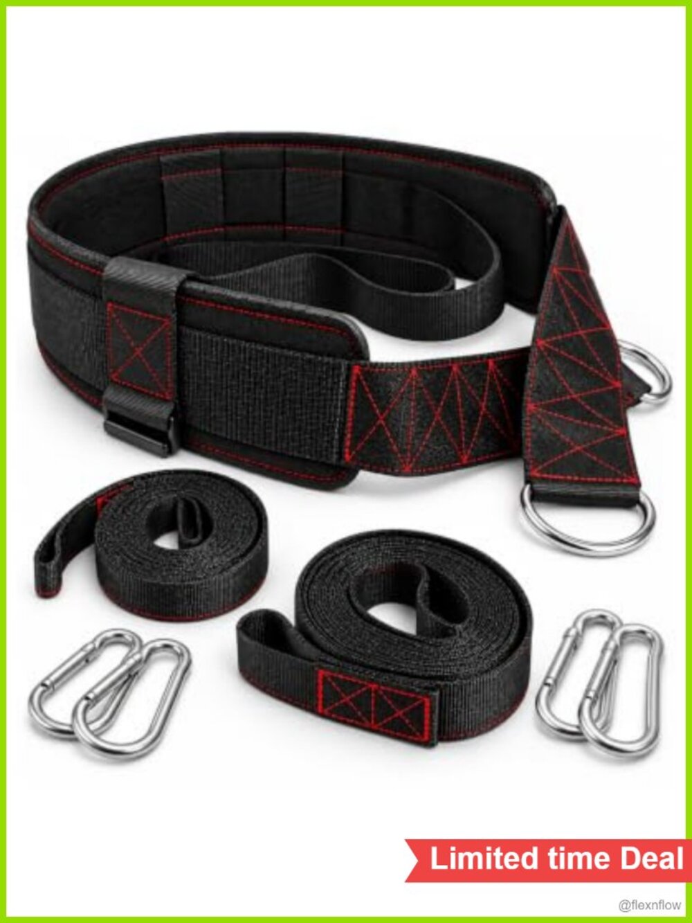 Sled Pulling Belt Strength Speed Agility Training Neoprene